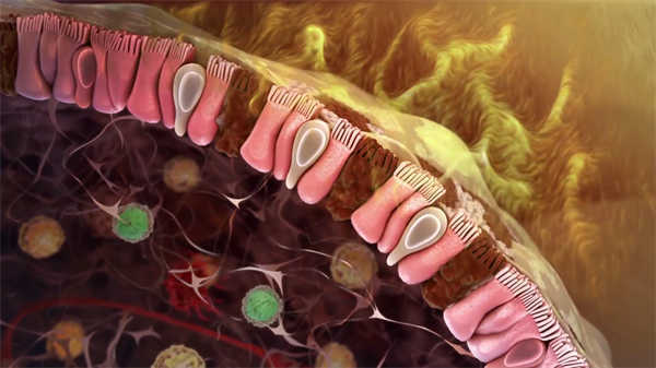 3d醫學動畫演示食物