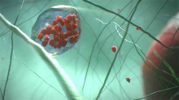 醫學3d動畫血小板